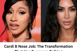 Cardi B Nose Job